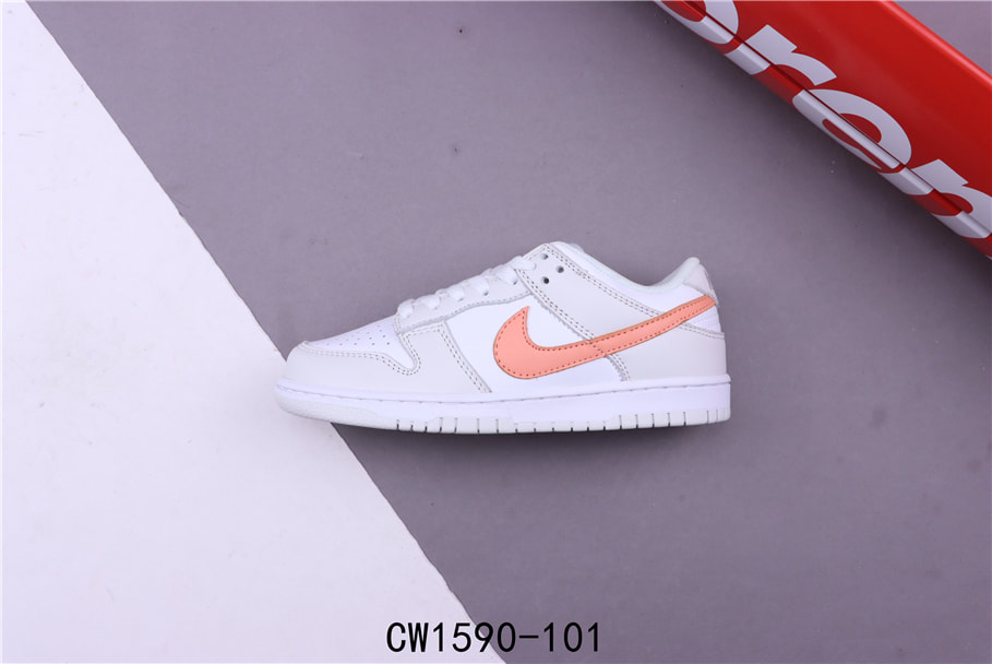 nike dunk low white bone peach aqua