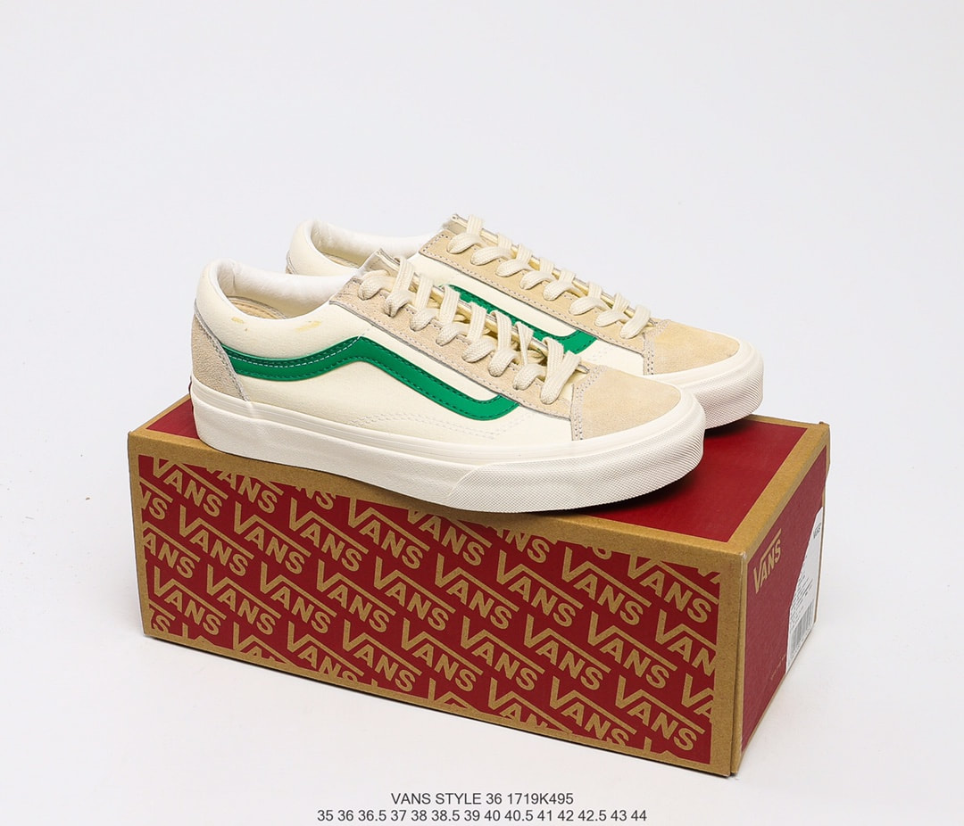 vans old skool style 36 green